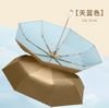Luxin guarda-chuva de viagem de fábrica, luz compacta, portátil, bolso de mão, dobrável, tamanho móvel, alça plana, guarda-sol