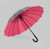 Guarda-chuva de golfe de 2 camadas com impressão digital de luxo, fibra de vidro à prova de vento, fabricação na China no atacado