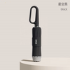 Guarda-chuva personalizado com cinco dobras, mini cápsula de 6 ossos, cola preta, guarda-sol, proteção solar UV, sol e chuva, bolso dobrável personalizado