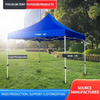 Tenda dobrável de dossel de alta qualidade 10x10 pés com toldos estrutura de aço à prova d'água jardim logotipo personalizado estilo moderno