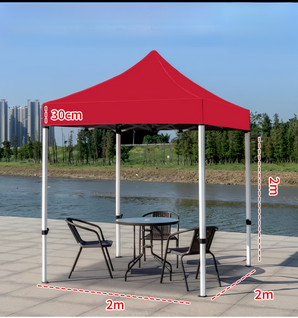 A barraca portátil da feira comercial da estrutura de aço do evento estala acima a barraca de dobramento exterior da exposição da propaganda do mirante