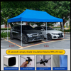 Gazebo de alta qualidade em tecido pop dossel tenda dobrável feira comercial publicidade ao ar livre logotipo personalizável seguro educação