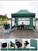 Cobertura de estrutura de telhado de dossel pop up tenda toldo janela jardim gazebo sombra de sol ao ar livre barracas de feiras