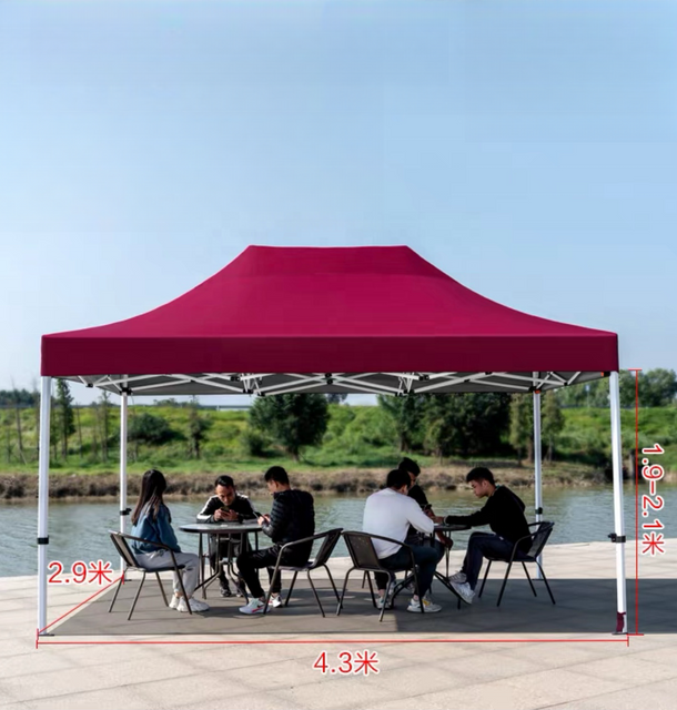 Barracas de acampamento à prova d'água Aluma para acampamento ao ar livre, barraca de acampamento para 3-4 pessoas, barracas pop-up