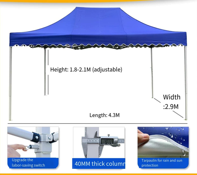 Mais vendido ao ar livre 10x10ft tenda de dossel evento de exposição tenda gazebos dossel pop up tendas impressas personalizadas