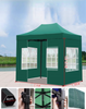 Dossel portátil dobrável personalizado da barraca do gazebo do pop 600d impresso barracas de exposição impermeáveis ​​de alumínio do dossel exterior
