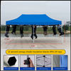 Tenda de dossel com estrutura de diamante hexagonal de alta qualidade para exibição de publicidade externa Técnicas de impressão UV Eventos de feiras comerciais