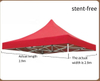 Novo produto 10x10ft personalizado feira de negócios exibição eventos dossel tenda publicidade pop up tenda 1200d capa de tenda sem moldura