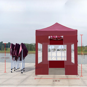 Série de alta qualidade com estrutura de diamante hexagonal, barraca externa para feiras de proteção solar para eventos ao ar livre e promoções em grande escala