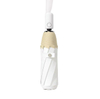 Guarda-chuva elegante chuva 3 dobrável controle manual guarda-sol alça de madeira impressão personalizada para adultos