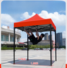 Barraca dobrável vermelha personalizada, 3*3 metros de espessura, barraca de exposição de publicidade, dossel de quatro cantos, barraca inflável de publicidade para venda