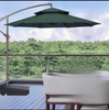 Pólo lateral piscina dobrável pátio tecido impermeável personalizado guarda-sol ao ar livre cantilever jardim guarda-sol guarda-sol praia sol
