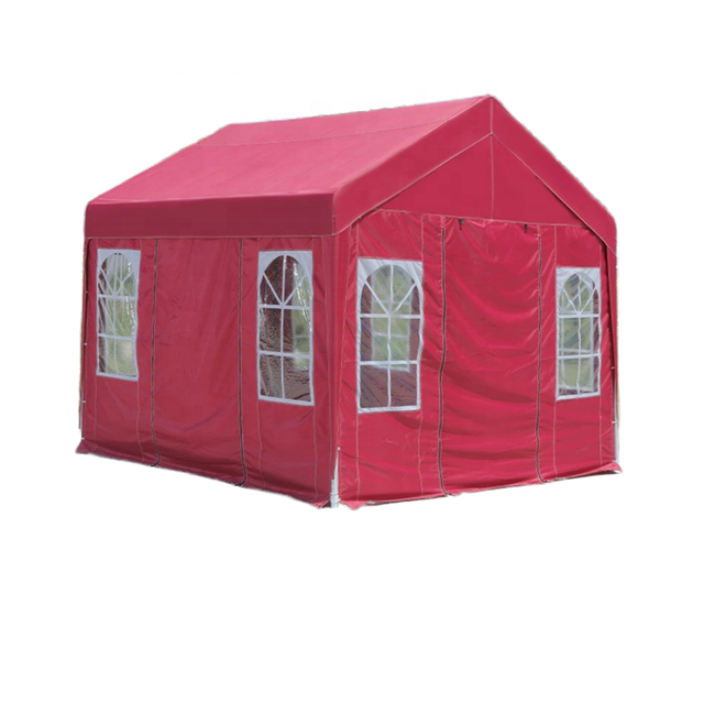 Gazebo de barraca dobrável de tubo galvanizado de fábrica, barraca de dossel pop-up fácil