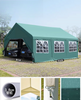 Tenda para feiras comerciais de alumínio fabricada na China com impressão personalizada de chão promocional Gazebo com dossel de fechamento de publicidade