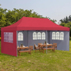 Logotipo personalizado impresso 10x20 pés dobrável pop up tenda de dossel tenda de publicidade para feiras comerciais para atacado