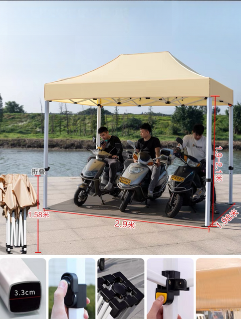 Tenda de gazebo para publicidade impressa personalizada, dossel para exterior, tenda para festas com impressão de logotipo, barracas de exposição à prova d'água de alumínio