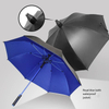 Logotipo personalizado de alta qualidade impresso guarda-chuva de golfe promocional de camada dupla design à prova de vento estilo moderno para adultos