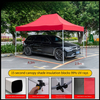Tenda pop-up à prova d'água, fácil configuração para festas, exposição, piquenique, acampamento, feiras