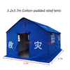 Tenda com estrutura de metal para ambientes externos, 10x13 pés, barraca médica barata, impressão digital, material de vinil, seguro de camada única, usuário final