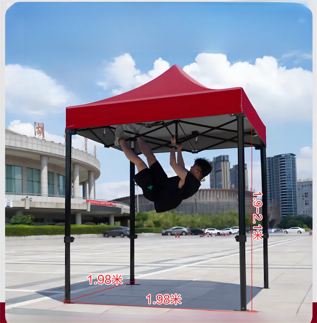 O dossel exterior do famoso do evento da exposição da barraca da feira profissional do logotipo da propaganda estala acima a barraca