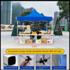 Gazebo de alta qualidade em tecido pop dossel tenda dobrável feira comercial publicidade ao ar livre logotipo personalizável seguro educação