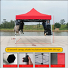 Dossel pop-up de alta qualidade, 2x2m, 2x3m, 3x3m, 3x4.5m, 3x6m, tenda para feiras comerciais, dobrável, publicidade ao ar livre, gazebo, tecido de poliéster