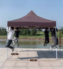 Gazebo dobrável de alumínio para publicidade personalizada de alta qualidade 10x10 Dossel pop-up externo com logotipo para tendas de feiras comerciais