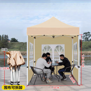 Tenda gazebo de aço com dossel personalizado por atacado para eventos de festas e feiras, design pop-up dobrável, tendas de exposição à prova d'água de alumínio