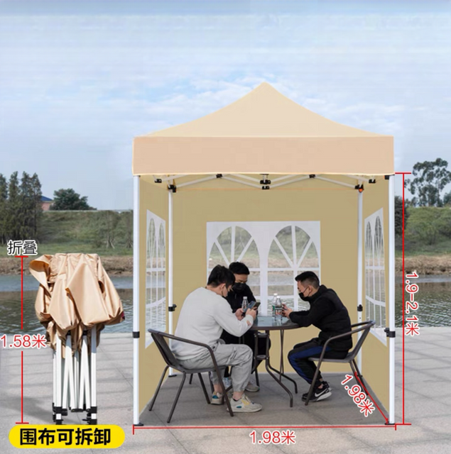Tenda gazebo de aço com dossel personalizado por atacado para eventos de festas e feiras, design pop-up dobrável, tendas de exposição à prova d'água de alumínio