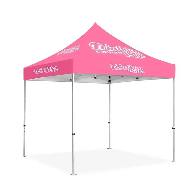 Design gratuito Fornecimento de fábrica Evento de promoção personalizado barraca de publicidade dobrável ao ar livre