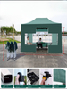 Dossel pop up de alta qualidade, 2x2m, 2x3m, 3x3m, 3x4.5m, 3x6m, tenda para feiras comerciais, publicidade ao ar livre, barraca dobrável, 3*3 m, tecido gazebo