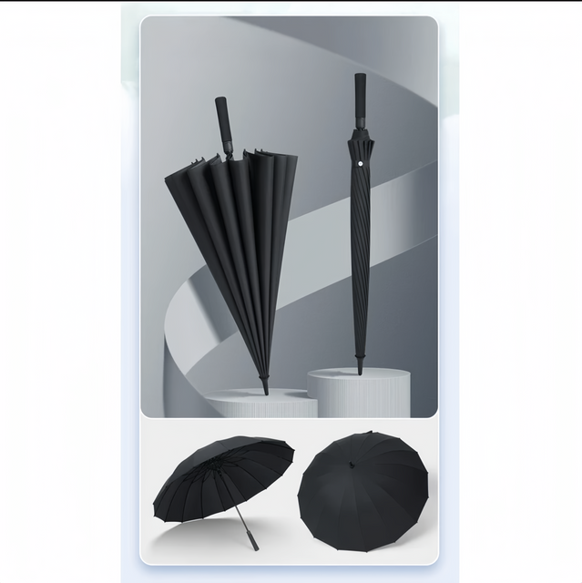 Guarda-chuva de golfe extra grande personalizado de fábrica, promoção, personalidade, à prova de vento, à prova d'água, guarda-chuva aberto automático com logotipo