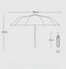 Cinco guarda-chuva dobrável de alta qualidade tamanho do telefone móvel pequeno mini bolso chuva guarda-sol com logotipo personalizado impressão digital guarda-chuva de praia
