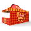Impresso personalizado 3x6 Ez up Dobrável Pop up Canopy Tenda Trade Show Publicidade Gazebo Roof Top para venda