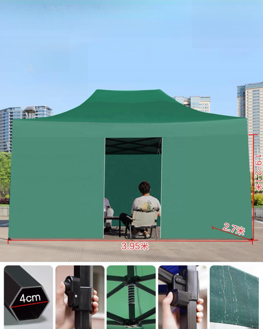 28.6mm catedral de aço 0710 pés dobrável pop dossel personalizado impresso publicidade ao ar livre gazebo tenda praia tendas feiras comerciais