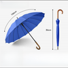 Promoção publicidade atacado guarda-chuva de praia logotipo personalizado impressão guarda-chuva reto de golfe guarda-chuva grande à prova de vento para a chuva