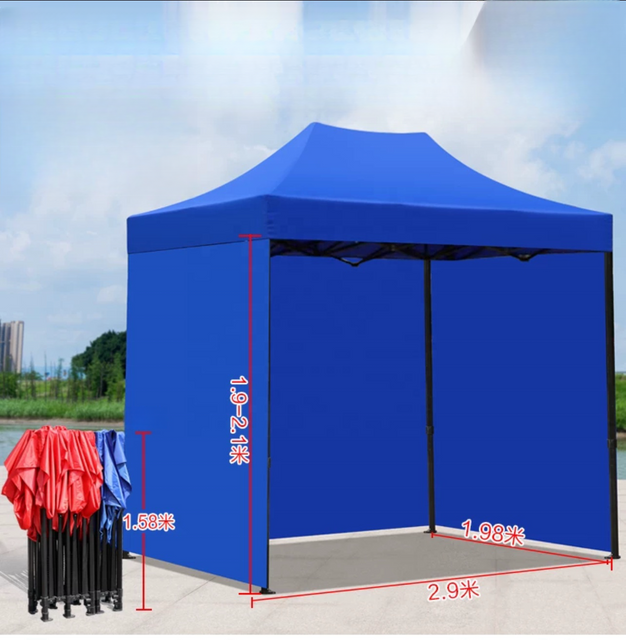 A estrutura de aço da barraca da loja da barraca da exposição do mirante da propaganda estala acima a barraca de dobramento para eventos exteriores