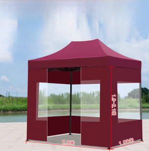 Gazebo dobrável de alumínio para publicidade personalizada de alta qualidade, estrutura de dossel pop-up para barracas de exposição à prova d'água de alumínio