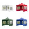 Moderno 3x3 impermeável feira dobrável tenda estrutura de aço pop dossel festas ao ar livre eventos impressão de logotipo personalizável
