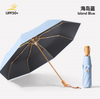Guarda-chuva dobrável automático, grande, masculino, forte, resistente ao vento, à prova de chuva, dupla utilização, guarda-sol feminino