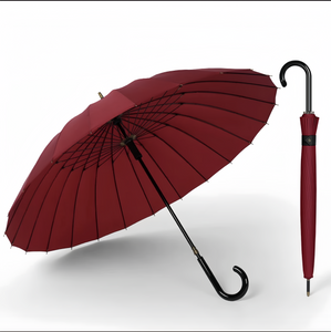 Grande logotipo à prova de vento no atacado imprime guarda-chuva de golfe personalizado de marca promocional de luxo grande
